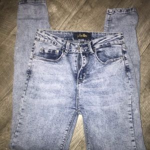 Acid Wash Denim Jeans